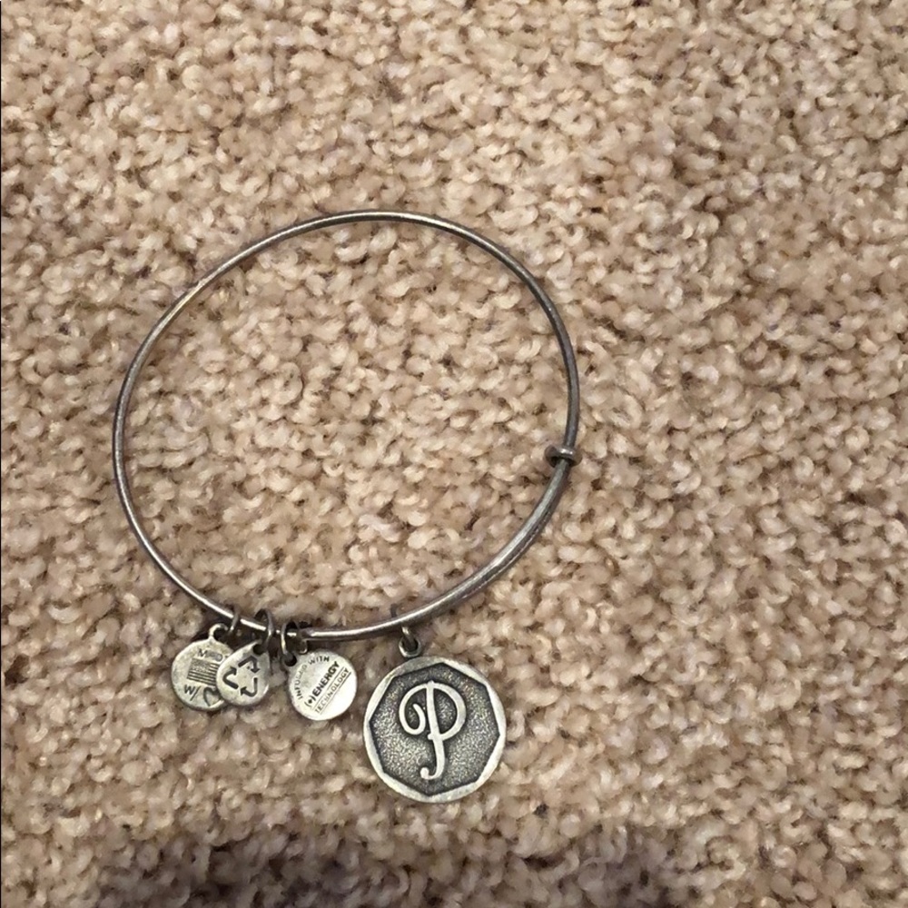 Alex & Ani Bracelet - P initial
